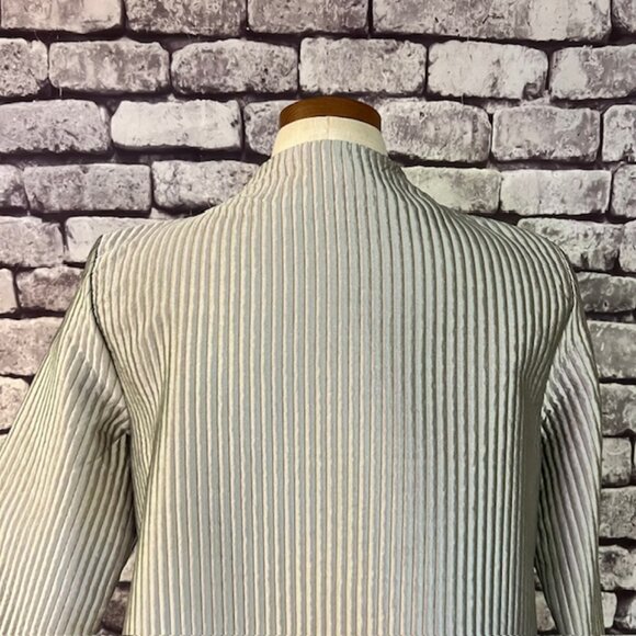 I.C. Silver & Brown Long Sleeve Jacket Size M - Picture 7 of 9